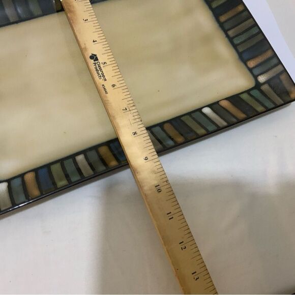 Sonoma Life Style Vallejo Blue Serving Platter 14 x 9 G13 - Picture 5 of 5